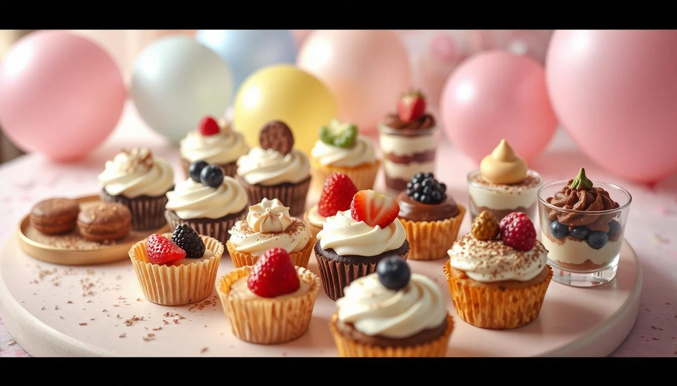 Sweet Party Treats Mini Desserts